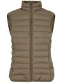 Dames Bodywarmer New Morning Studios Light Puffer Vest Olive